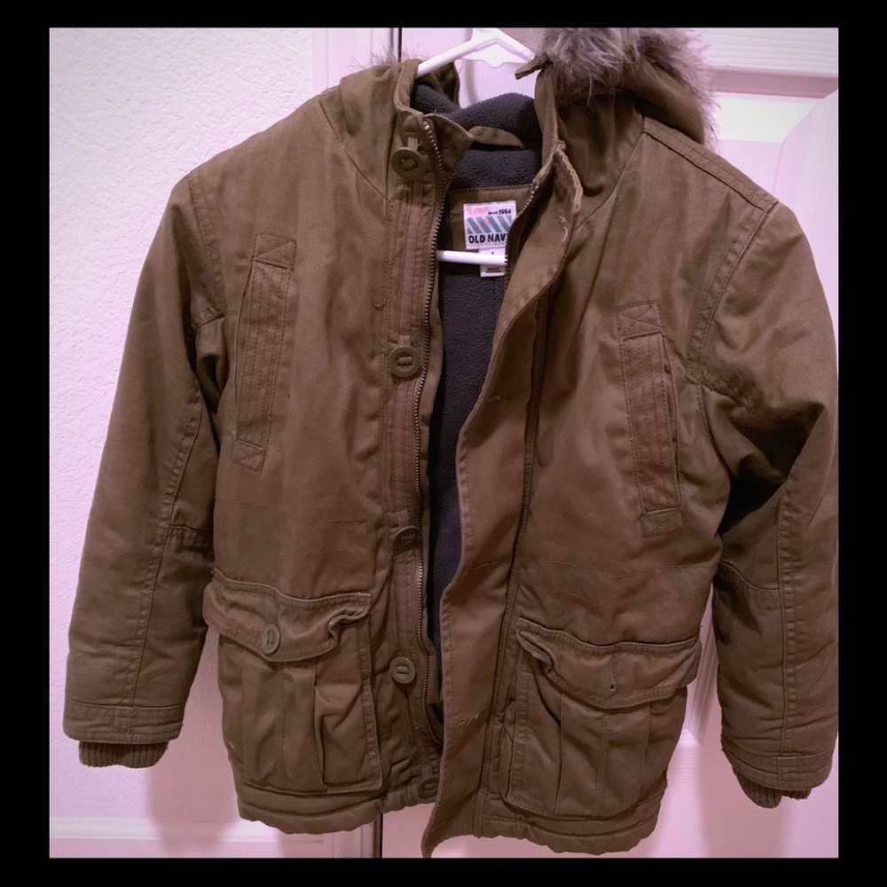 Old Navy - boys size small winter coat